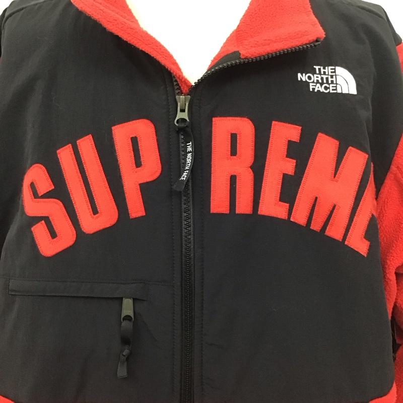 シュプリーム Supreme ジャケット、上着 ジャンパー、ブルゾン na11903i THENORTHFACE×Supreme 19SS RCLOGODENALIFLEECEJACKET フリースジャケット XL ロゴ、文字 黒 / ブラック / X 赤 / レッド /  メンズ USED 古着 中古 10110214