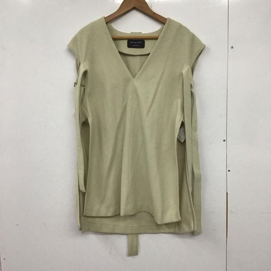 ユナイテッドトウキョウ UNITED TOKYO ベスト ベスト 500557002 Vneck side belt vest 0 無地 薄緑 / ライトグリーン /  レディース USED 古着 中古 10137411