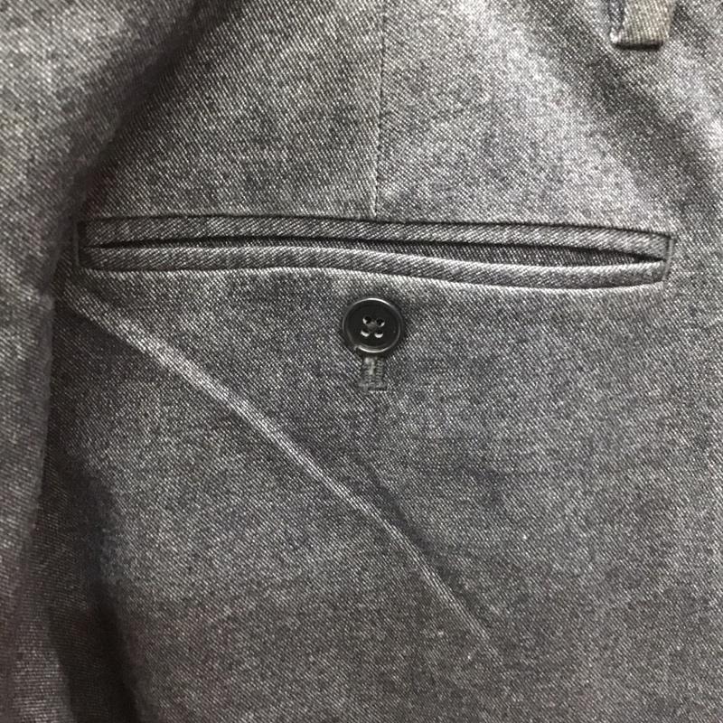 バナナリパブリック BANANA REPUBLIC パンツ スラックス スリムスラックスパンツ センタータックパンツ 31インチ 無地 灰 / グレー /  メンズ USED 古着 中古 10116879