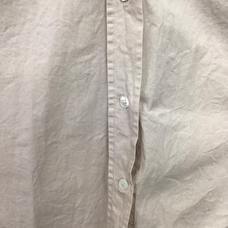ザラ ZARA シャツ、ブラウス 七分袖 S 無地 ベージュ / ベージュ /  レディース USED 古着 中古 10144241