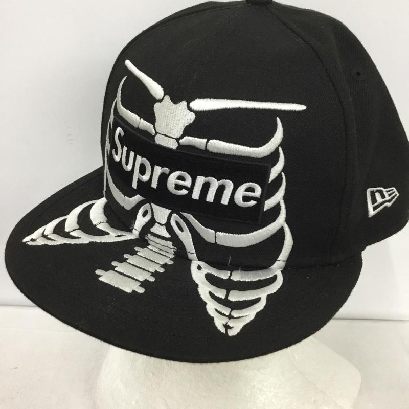 シュプリーム Supreme 帽子 キャップ NEW ERA 25SS Bones Box Logo Cap 59FIFTY ロゴ、文字 黒 / ブラック /  メンズ USED 古着 中古 10147138