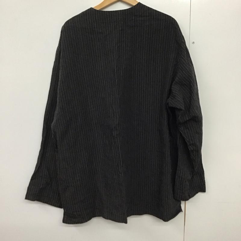 ネストローブ コンフェクト nest Robe CONFECT ジャケット、上着 ジャケット、ブレザー 02212-0026 リネンペーパーストライプジャケット FREE ストライプ マルチカラー / マルチカラー /  メンズ USED 古着 中古 10141117