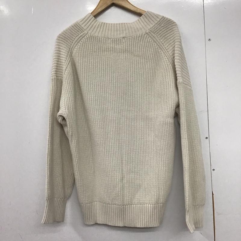 ジーナシス JEANASIS ニット、セーター 長袖 JS063323CF FREE 無地 ベージュ / ベージュ /  レディース USED 古着 中古 10146774