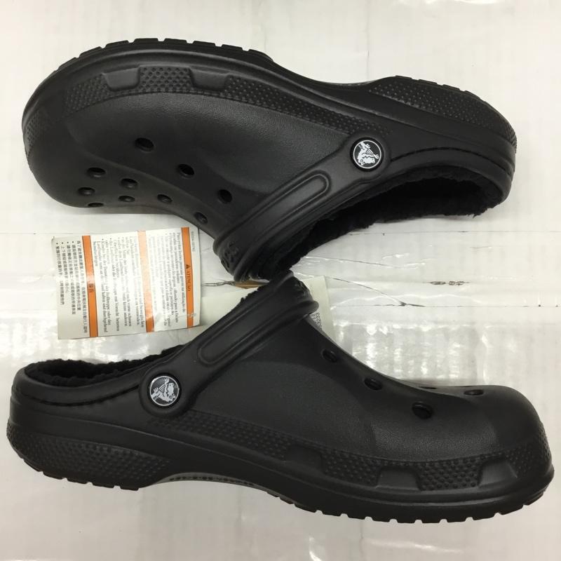 クロックス crocs シューズ シューズ Ralen lined Clog 16244-22ｚ 25.0cm 無地 黒 / ブラック /  メンズ USED 古着 中古 10119374