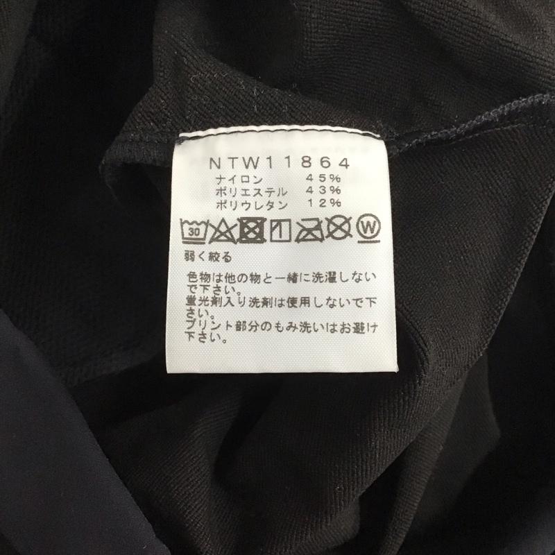 ザノースフェイス THE NORTH FACE ワンピース ロングスカート ntw11864 トラクションワンピース 長袖ワンピース クルーネック M 無地 黒 / ブラック /  レディース USED 古着 中古 10125182