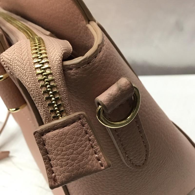 ジル バイ ジルスチュアート JILL by JILLSTUART ハンドバッグ ハンドバッグ ショルダーバッグ 2WAY ビジュー ロゴ、文字 桃 / ピンク /  レディース USED 古着 中古 10118881