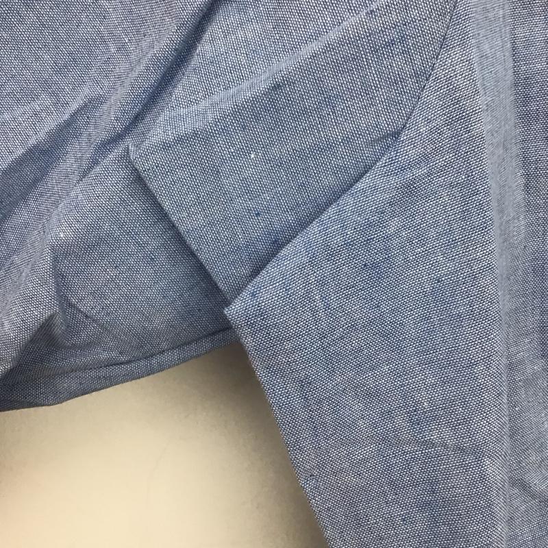 古着 USED シャツ、ブラウス 長袖 長袖シャツ 無地シャツ カラーシャツ 無地 水色 / ライトブルー /  レディース USED 古着 中古 10147823