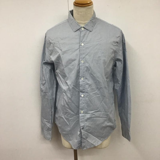ティンバーランド Timberland シャツ、ブラウス 長袖 XL 無地 水色 / ライトブルー /  メンズ USED 古着 中古 10121883