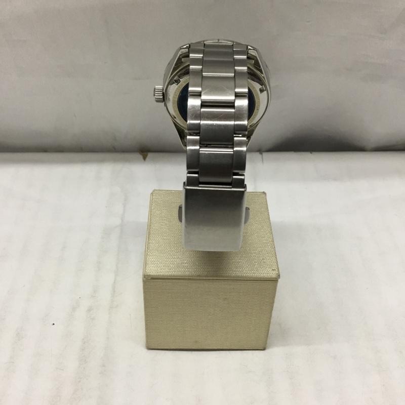 ビームス BEAMS 腕時計 アナログ（自動巻き） GN-4W-S 740142 CITIZEN ロゴ、文字 銀 / シルバー / X 紺 / ネイビー /  メンズ USED 古着 中古 10117585