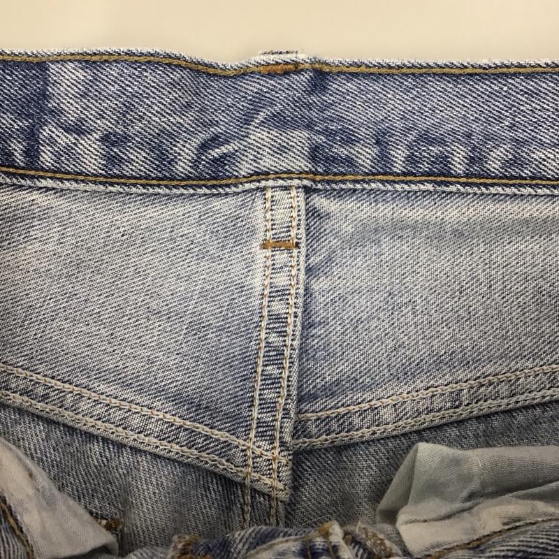 リーバイス Levi s パンツ デニム、ジーンズ デニムパンツ ストレートパンツ スリムパンツ カジュアルパンツ 無地 インディゴ / インディゴ /  メンズ USED 古着 中古 10116296