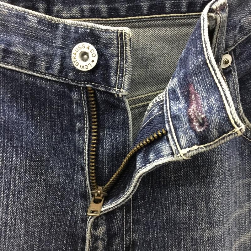リーバイストラウスアンドコー Levi Strauss & co. パンツ ショートパンツ ショートパンツ ハーフパンツ カジュアルパンツ デニムショートパンツ 36 無地 インディゴ / インディゴ /  メンズ USED 古着 中古 10108743