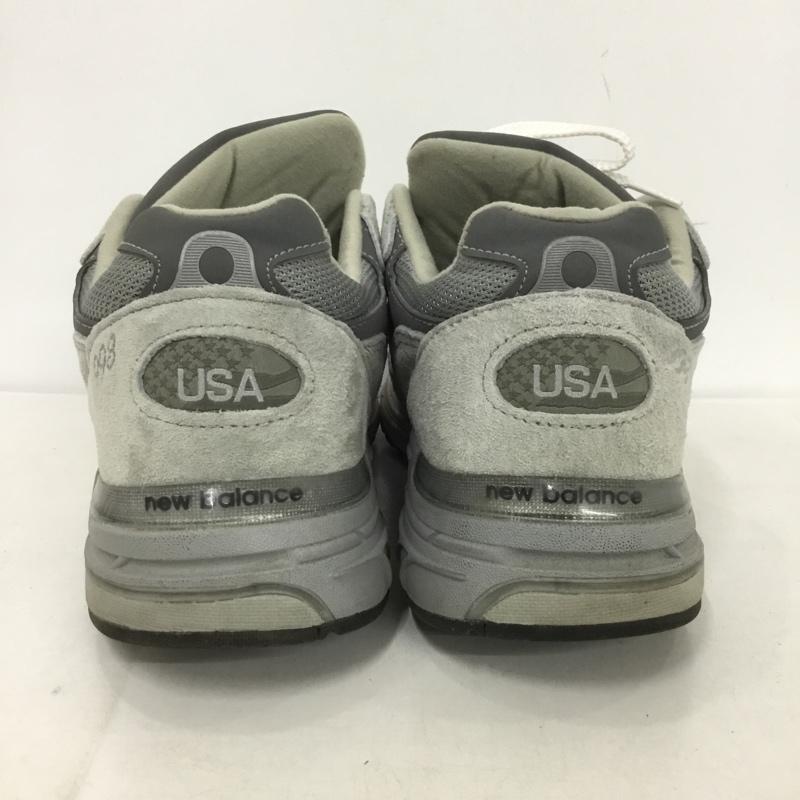 ニューバランス New Balance スニーカー スニーカー MR993GL USA製 28.5cm 箱有 28.5cm ロゴ、文字 灰 / グレー /  メンズ USED 古着 中古 10133278