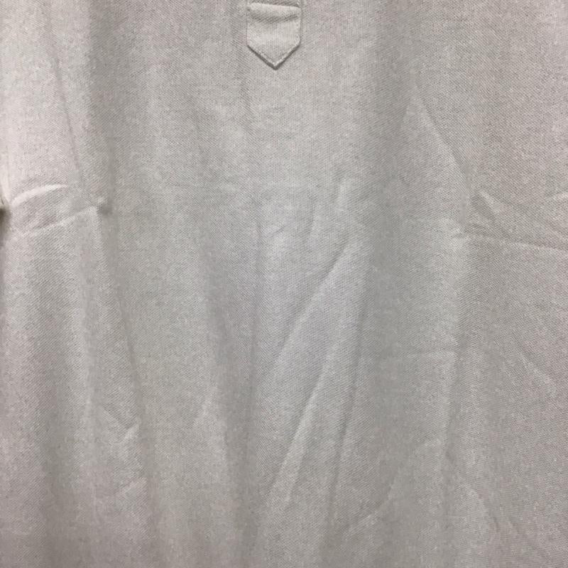 ランズエンド LAND S END ポロシャツ 半袖 半袖ポロシャツ カラーシャツ 半袖カットソー XL 無地 白 / ホワイト /  メンズ USED 古着 中古 10143253