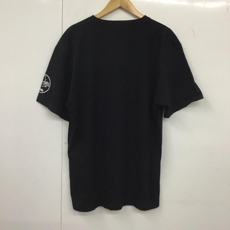 エロスティカ EROSTiKA Tシャツ 半袖 半袖カットソー プリントTシャツ クルーネックカットソー cobra XL プリント 黒 / ブラック /  メンズ USED 古着 中古 10134617