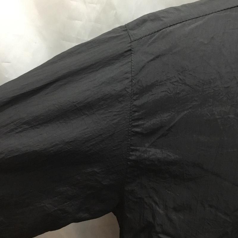 マーク・ゴンザレス Mark Gonzales ジャケット、上着 ジャケット、ブレザー ナイロンジャケット カラージャケット アウター 前ボタン L ロゴ、文字 黒 / ブラック /  メンズ USED 古着 中古 10121073