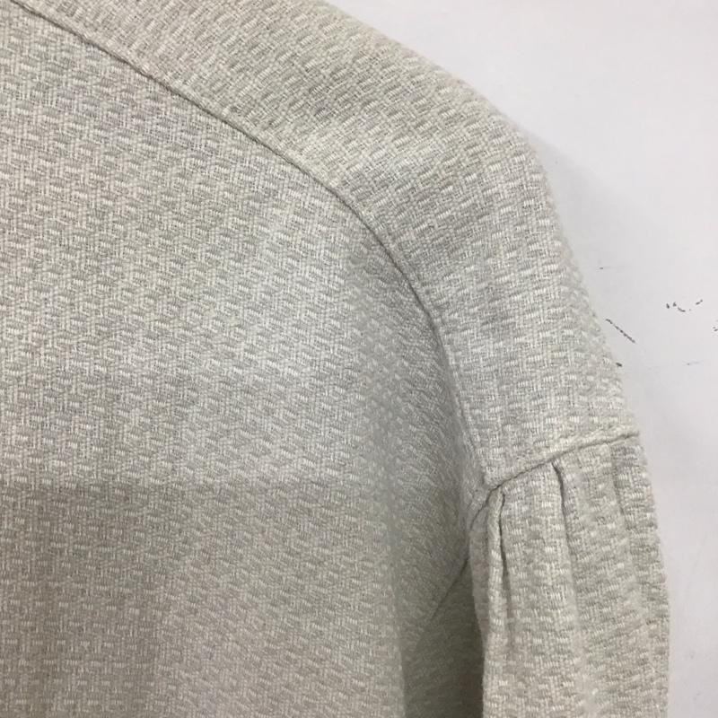 古着 USED シャツ、ブラウス 長袖 長袖シャツ 無地シャツ カラーシャツ 古着 無地 ベージュ / ベージュ /  メンズ USED 古着 中古 10136713