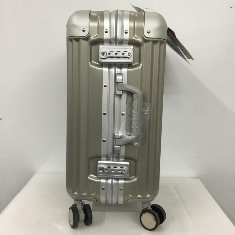 リカルド RICARDO スーツケース、トランク スーツケース、トランク AIV-19-020-4WB TSAロック キャリーケース ロゴ、文字 銀 / シルバー /  メンズ USED 古着 中古 10147577