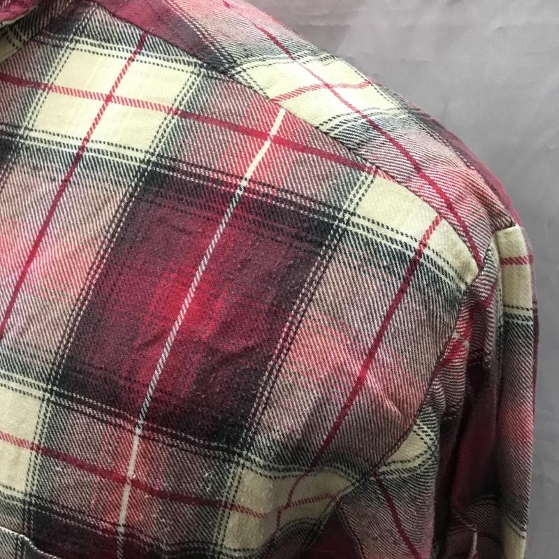 古着 USED シャツ、ブラウス 長袖 長袖シャツ チェックシャツ カジュアルシャツ 古着 XL チェック マルチカラー / マルチカラー /  メンズ USED 古着 中古 10106574