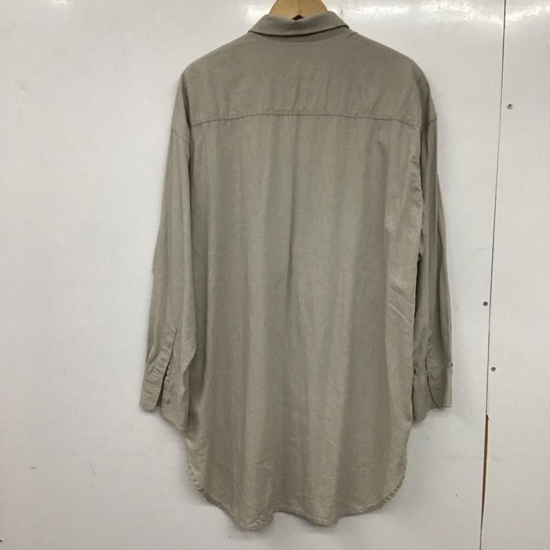 ジーナシス JEANASIS シャツ、ブラウス 長袖 JS063239TS FREE 無地 ベージュ / ベージュ /  レディース USED 古着 中古 10139526