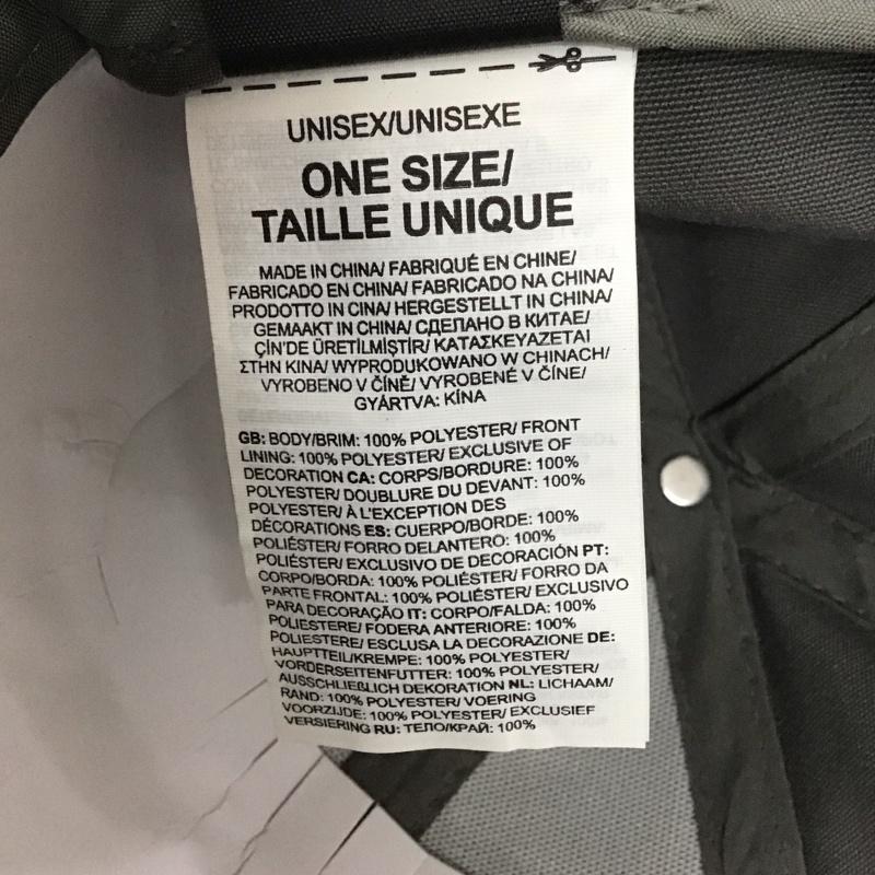 ザノースフェイス THE NORTH FACE 帽子 キャップ NF0A4VSV RECYCLED 66 CLASSIC HAT タグ付き ロゴ、文字 灰 / グレー /  メンズ USED 古着 中古 10132512