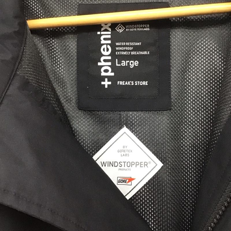 フリークスストア FREAK S STORE コート コート一般 1051330800023 +phenix 別注 GORE-TEX WINDSTOPPER SHORT MODS COAT ショートモッズ L 無地 黒 / ブラック /  メンズ USED 古着 中古 10145649