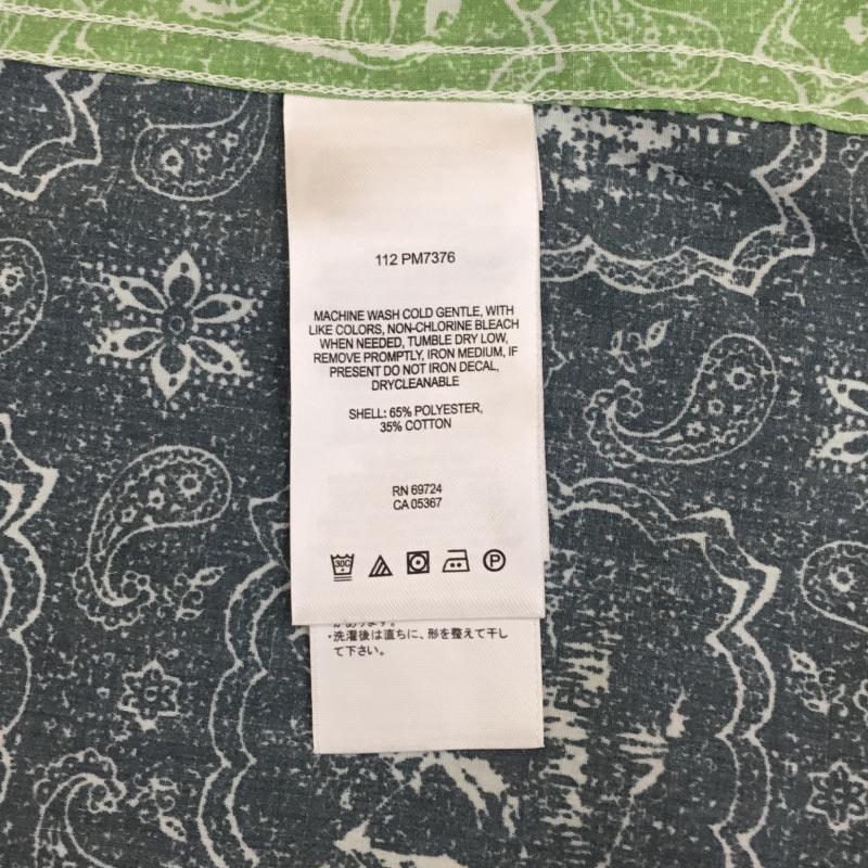 コロンビア Columbia シャツ、ブラウス 半袖 Columbia ペイズリー柄　半袖シャツ　112 PM7376 S バンダナ柄 薄緑 / ライトグリーン / X 青 / ブルー / X マゼンタ / マゼンタ / X 灰 / グレー /  メンズ USED 古着 中古 10127627