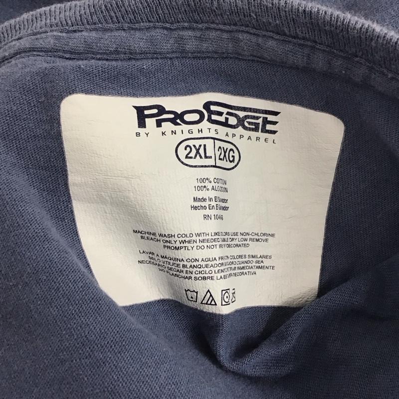 古着 USED Tシャツ 半袖 XXL プリント 水色 / ライトブルー /  メンズ USED 古着 中古 10123336