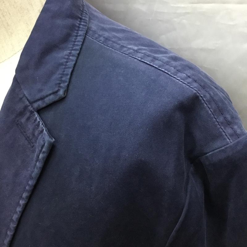 ポロバイラルフローレン Polo by RALPH LAUREN ジャケット、上着 ジャケット、ブレザー MNBLOTWM5L00003 コットン 42 ロゴ、文字 紺 / ネイビー /  メンズ USED 古着 中古 10118932