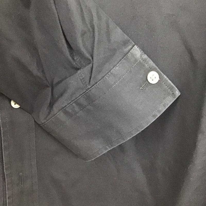 ポールスミス Paul Smith シャツ、ブラウス 長袖 長袖シャツ 無地シャツ カラーシャツ L 無地 紺 / ネイビー /  メンズ USED 古着 中古 10130614