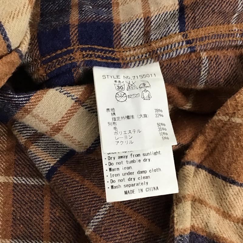 マナスタッシュ MANASTASH シャツ、ブラウス 長袖 XL チェック マルチカラー / マルチカラー /  メンズ USED 古着 中古 10123483