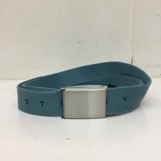 ステューシー STUSSY ベルト・バックル ベルト FREE ロゴ、文字 青 / ブルー /  メンズ USED 古着 中古 10138273
