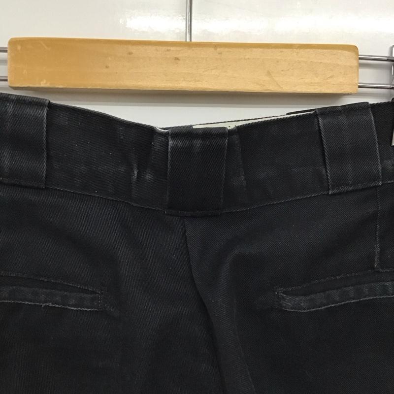 ディッキーズ Dickies パンツ ワークパンツ、ペインターパンツ ワークパンツ ワイドパンツ カジュアルパンツ 34 無地 黒 / ブラック /  メンズ USED 古着 中古 10150377