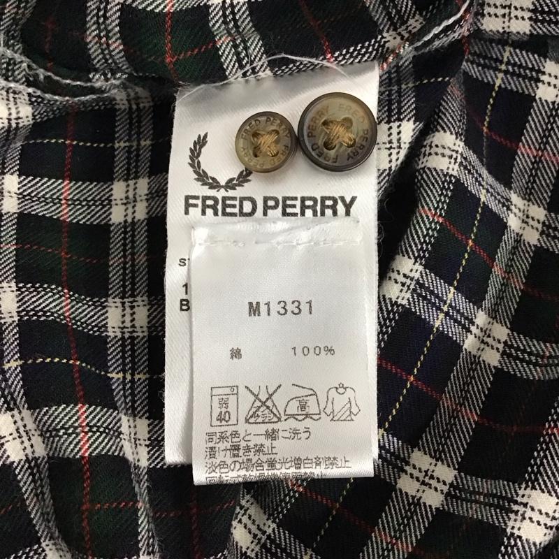 フレッドペリー FRED PERRY シャツ、ブラウス 長袖 長袖シャツ チェックシャツ カラーシャツ ボタンダウンシャツ XS チェック マルチカラー / マルチカラー /  メンズ USED 古着 中古 10131275