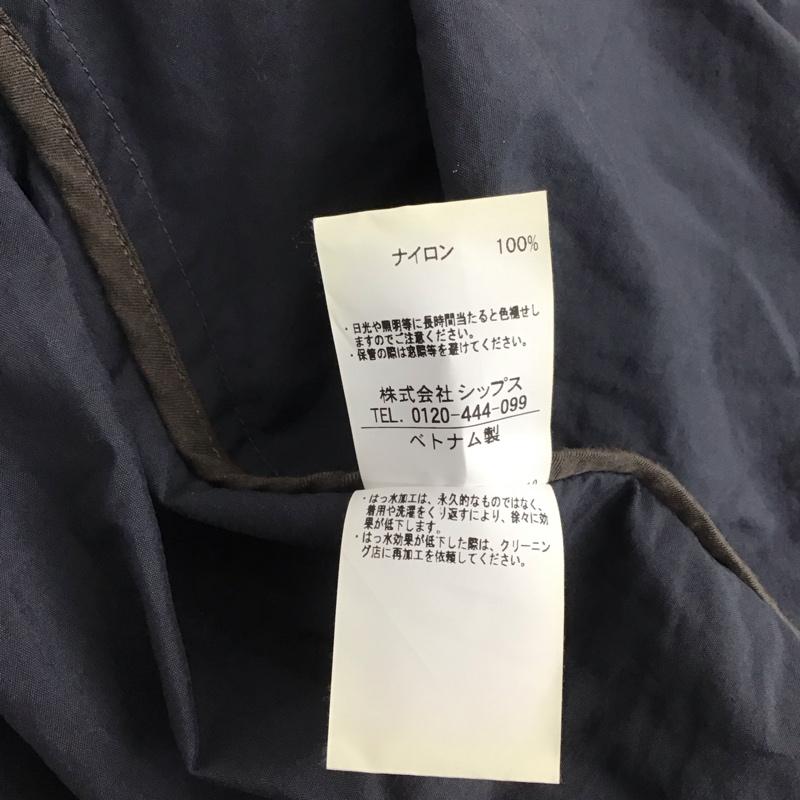 シップス SHIPS ジャケット、上着 ジャケット、ブレザー ロングジャケット アウター ロングコート M 無地 紺 / ネイビー /  メンズ USED 古着 中古 10142438