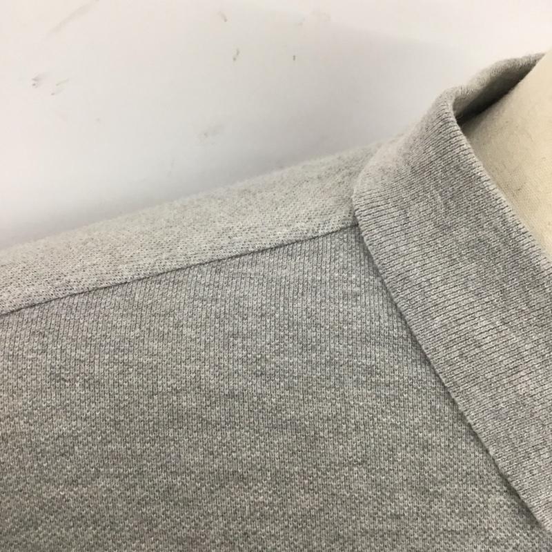 ポロラルフローレン POLO RALPH LAUREN ポロシャツ 半袖 半袖ポロシャツ カラーシャツ 半袖カットソー L ロゴ、文字 灰 / グレー /  メンズ USED 古着 中古 10113014