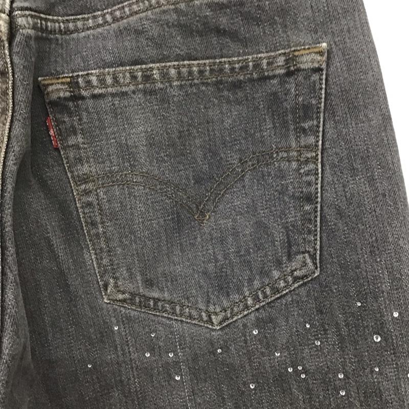 リーバイストラウスアンドコー Levi Strauss & co. パンツ デニム、ジーンズ デニムパンツ ワイドパンツ カジュアルパンツ 30インチ  ダークグレー / ダークグレー /  メンズ USED 古着 中古 10146728