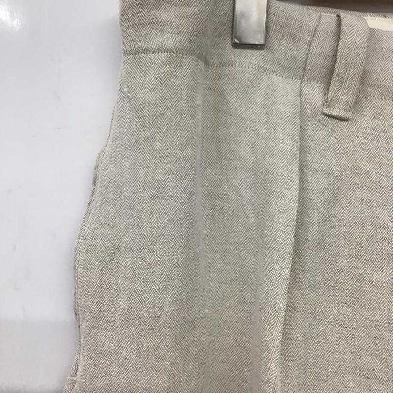 ハバーザック HAVERSACK パンツ スラックス スラックスパンツ ワイドパンツ センタータックパンツ XL 無地 ベージュ / ベージュ /  メンズ USED 古着 中古 10142373