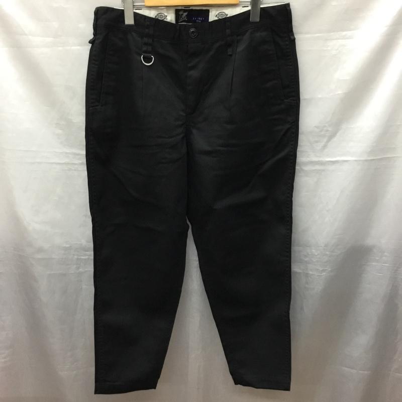 エフエイティー FAT パンツ ワークパンツ、ペインターパンツ ワークパンツ ワイドパンツ カジュアルパンツ dickies 無地 黒 / ブラック /  メンズ USED 古着 中古 10120488