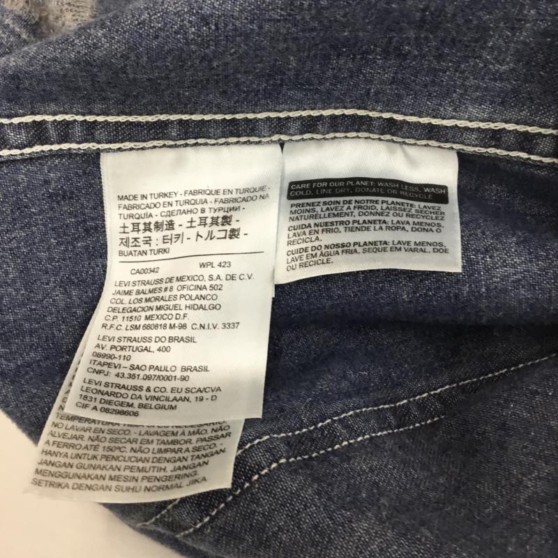 リーバイス Levi s ジャケット、上着 ジャケット、ブレザー used加工　ヴィンテージクロージング S ダメージ加工 青 / ブルー / X 茶 / ブラウン / X 白 / ホワイト /  メンズ USED 古着 中古 10122734