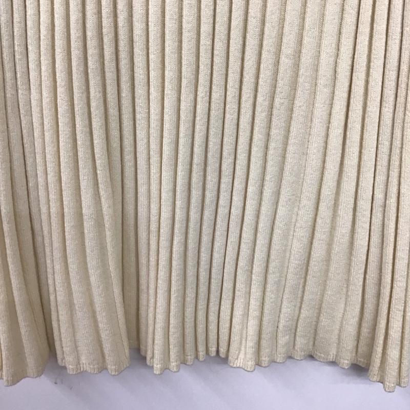 ローリーズファーム LOWRYS FARM スカート ロングスカート ロングスカート タイトスカート ニットスカート FREE 無地 アイボリー / アイボリー /  レディース USED 古着 中古 10145418