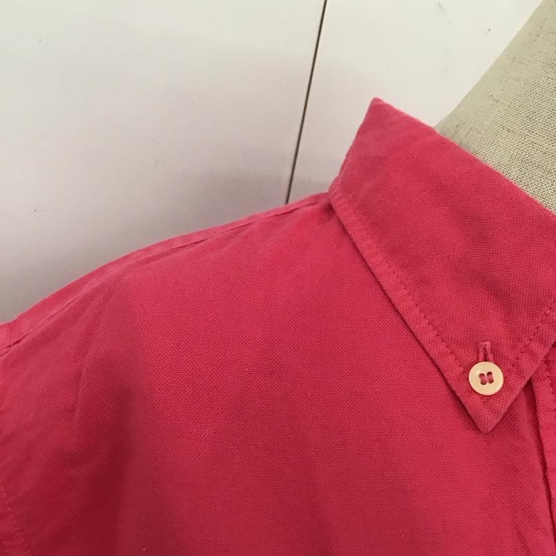 ラコステ LACOSTE シャツ、ブラウス 半袖 CF064E ポロシャツ ボタンダウン 40 ワンポイント マゼンタ / マゼンタ /  レディース USED 古着 中古 10114635