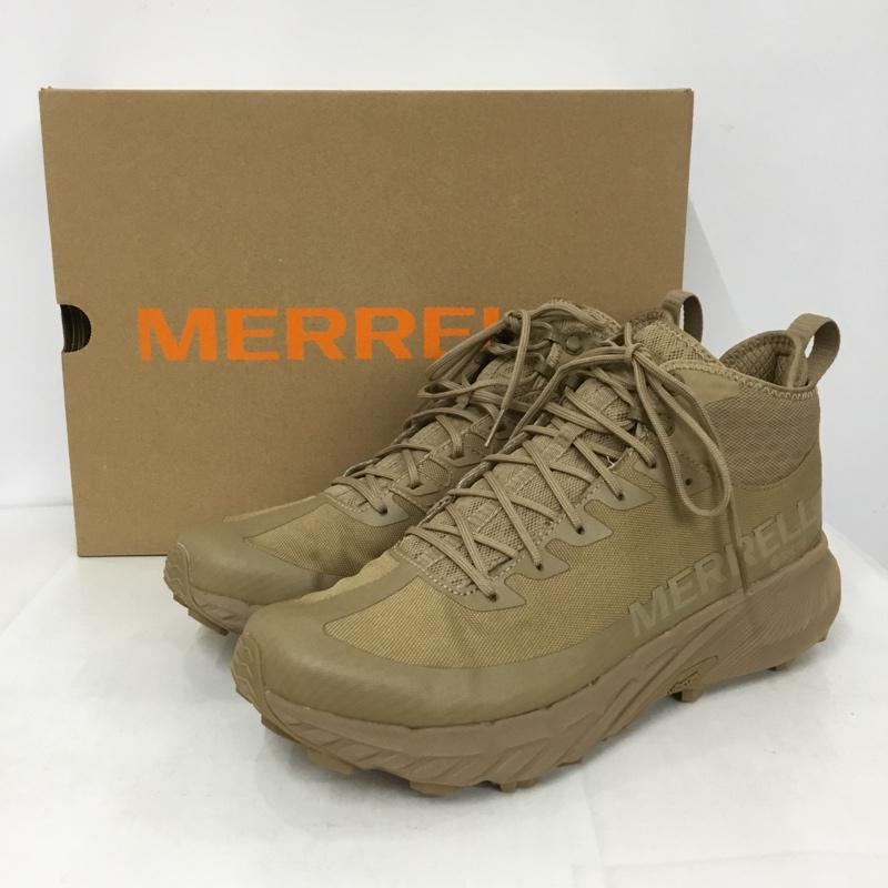 メレル MERRELL スニーカー スニーカー J005773 AGILITY PEAK 5 TACTICAL MID GORE-TEX 30cm 箱有 30.0cm ロゴ、文字 ベージュ / ベージュ /  メンズ USED 古着 中古 10134531