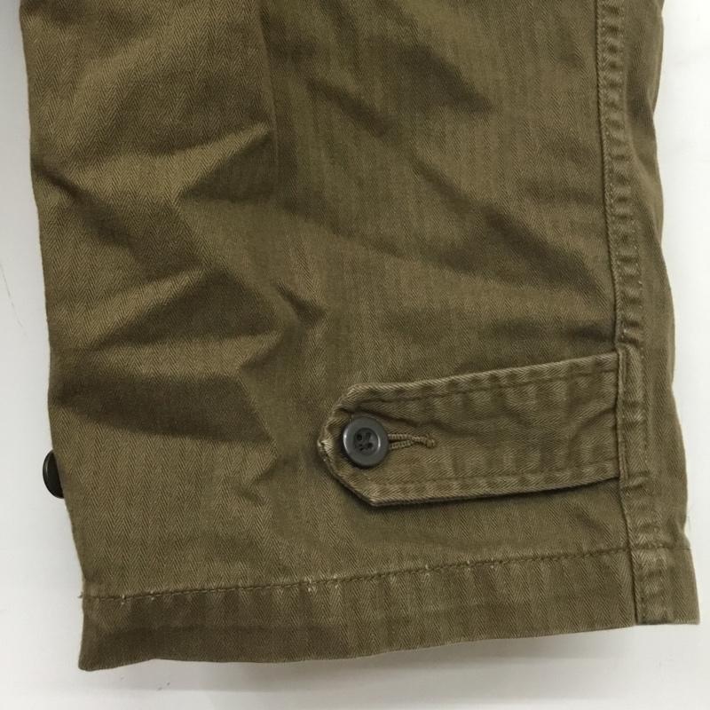 ミリタリー ミリタリー パンツ ワークパンツ、ペインターパンツ フランス軍 M47 レプリカ カーゴパンツ ワイドパンツ カジュアルパンツ 無地 カーキ / カーキ /  メンズ USED 古着 中古 10115639