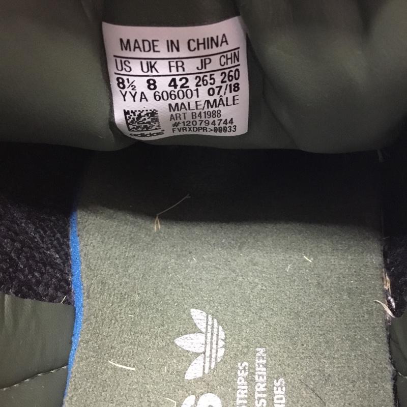 アディダス adidas スニーカー スニーカー B41988 SUPERSTAR 26.5cm 26.5cm ロゴ、文字 カーキ / カーキ / X 銀 / シルバー /  メンズ USED 古着 中古 10110154