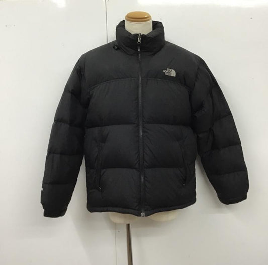 ザノースフェイス THE NORTH FACE ジャケット、上着 ジャンパー、ブルゾン ジップアップジャケット ジャンパー ダウンジャケット カジュアルジャケット アウター L ロゴ、文字 黒 / ブラック /  メンズ USED 古着 中古 10120625
