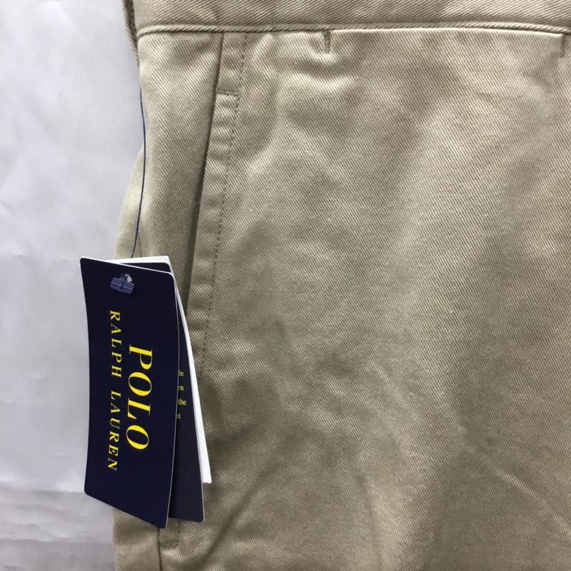 ポロラルフローレン POLO RALPH LAUREN パンツ チノパン チノパン カジュアルパンツ ワイドパンツ ストレートパンツ 40 無地 ベージュ / ベージュ /  メンズ USED 古着 中古 10112478