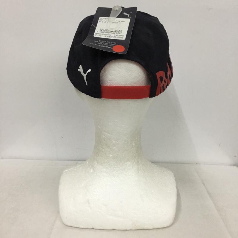 プーマ PUMA 帽子 キャップ 021955-01 Red Bull ロゴ、文字 紺 / ネイビー /  メンズ USED 古着 中古 10148440