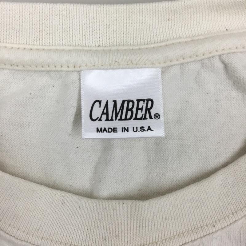 キャンバー CAMBER Tシャツ 半袖 FREE 無地 アイボリー / アイボリー /  メンズ USED 古着 中古 10108765