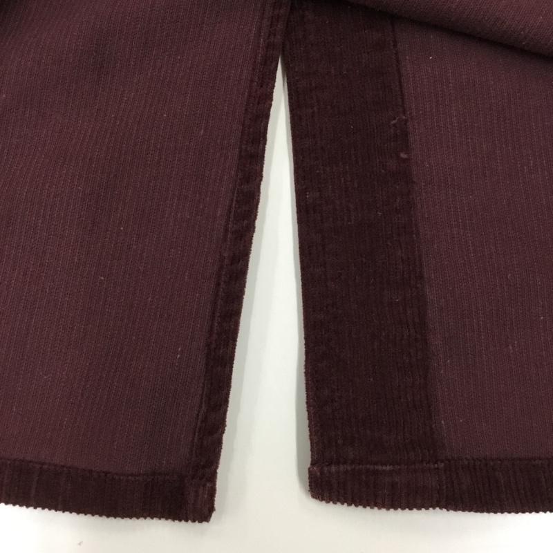 エディーバウアー Eddie Bauer スカート ロングスカート コーデュロイ バックスリット 4 無地 えんじ / ワインレッド /  レディース USED 古着 中古 10112893