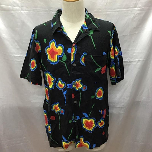 ポールスミス Paul Smith シャツ、ブラウス 半袖 半袖シャツ カラーシャツ 半袖カットソー プリントシャツ L プリント マルチカラー / マルチカラー /  メンズ USED 古着 中古 10117514